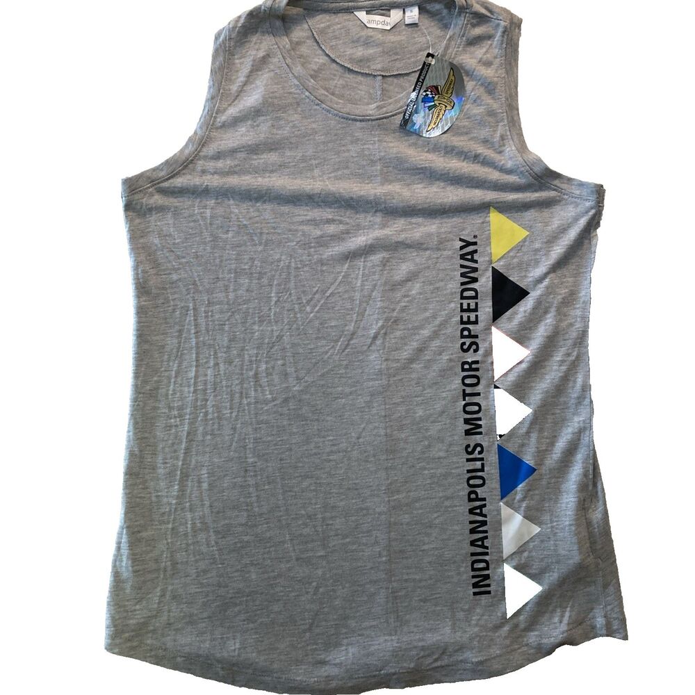 Indianapolis 500 Women Tank Top Shirt Indy Car Size Large New 2024 Soft NASCAR